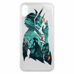 Чехол для iPhone Xs Max Xiao silhouette - PrintSalon