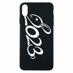 Чехол для iPhone Xs Max Заяц 2023 - PrintSalon