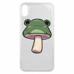 Чехол для iPhone Xs Max Жабо-гриб - PrintSalon