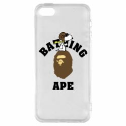 Чехол для iPhone5/5S/SE A bathing ape peanuts - PrintSalon