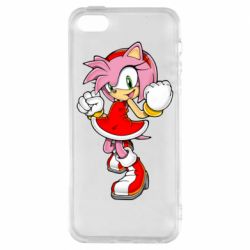 Чохол для iphone 5/5S/SE Amy Rose with smile - PrintSalon