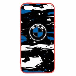Чехол для iPhone5/5S/SE BMW logo and art background - PrintSalon