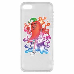 Чехол для iPhone5/5S/SE Эдисон - PrintSalon