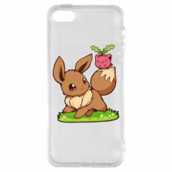 Чехол для iPhone5/5S/SE Eevee with Hoppip