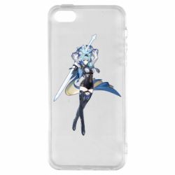 Чехол для iPhone5/5S/SE Eula Genshin Impact - PrintSalon