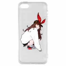 Чехол для iPhone5/5S/SE Genshin Impact Amber - PrintSalon