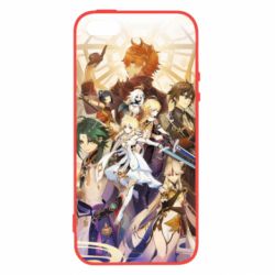 Чехол для iPhone5/5S/SE Genshin Impact Characters - PrintSalon