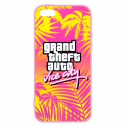 Чехол для iPhone5/5S/SE GTA city - PrintSalon