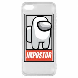 Чехол для iPhone5/5S/SE Impostor AmongUs - PrintSalon
