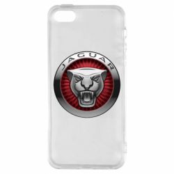 Чехол для iPhone5/5S/SE Jaguar Logo circle - PrintSalon