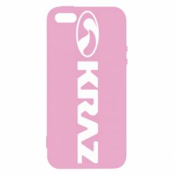 Чехол для iPhone5/5S/SE КРаЗ логотип - PrintSalon