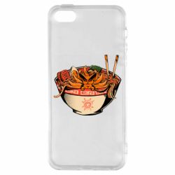 Чехол для iPhone5/5S/SE Kurama in ramen - PrintSalon