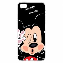 Чехол для iPhone5/5S/SE Mickey Kiss - PrintSalon