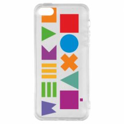 Чехол для iPhone5/5S/SE Нецензурные фигуры - PrintSalon