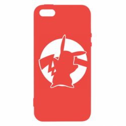 Чехол для iPhone5/5S/SE Pikachu silhouette