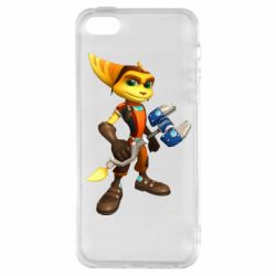 Чохол для iphone 5/5S/SE Ratchet & Clank game - PrintSalon