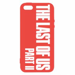 Чехол для iPhone5/5S/SE The last of us part 2 logo - PrintSalon