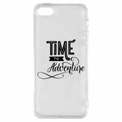 Чехол для iPhone5/5S/SE Time to adventure - PrintSalon