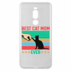 Чехол для Meizu Note 8 Best cat mom ever - PrintSalon