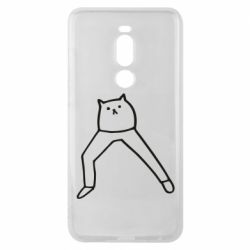 Чехол для Meizu Note 8 Cat in pants - PrintSalon