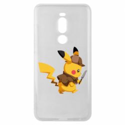 Чехол для Meizu Note 8 Cute Detective Pikachu - PrintSalon