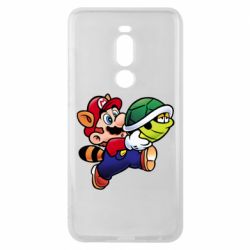 Чехол для Meizu Note 8 Cute Mario with turtle - PrintSalon