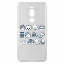 Чехол для Meizu Note 8 Doctor who icons - PrintSalon