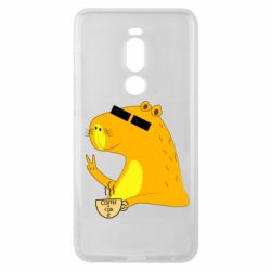 Чехол для Meizu Note 8 Капибара Программист - PrintSalon