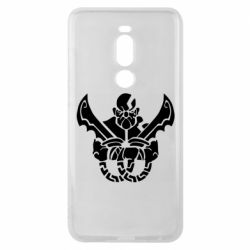 Чехол для Meizu Note 8 Kratos silhouette - PrintSalon