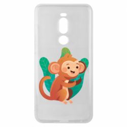 Чехол для Meizu Note 8 Monkey. Fuck You - PrintSalon