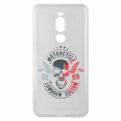 Чехол для Meizu Note 8 Moto skull - PrintSalon