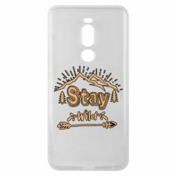 Чехол для Meizu Note 8 Mountains - Stay Wild - PrintSalon