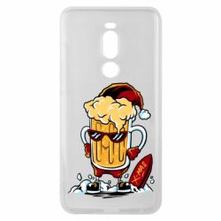 Чехол для Meizu Note 8 New Year's beer - PrintSalon