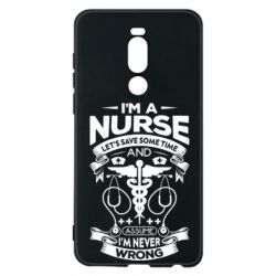 Чехол для Meizu Note 8 Nurse I'm Never Wrong - PrintSalon