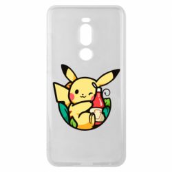 Чехол для Meizu Note 8 Pikachu with ketchup - PrintSalon