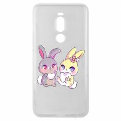 Чехол для Meizu Note 8 Rabbits In Love - PrintSalon