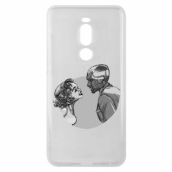 Чехол для Meizu Note 8 Retro Wanda and Vision - PrintSalon