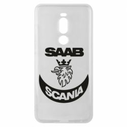 Чехол для Meizu Note 8 Scania SAAB logo - PrintSalon