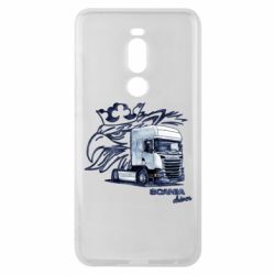 Чехол для Meizu Note 8 Scania watercolor art - PrintSalon
