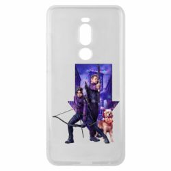 Чехол для Meizu Note 8 Соколиный глаз и Кейт Бишоп - PrintSalon