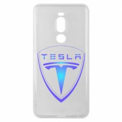 Чехол для Meizu Note 8 Tesla logo gradient - PrintSalon