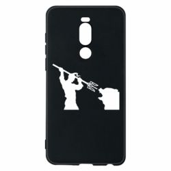 Чехол для Meizu Note 8 Тризубом по морде - PrintSalon