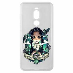 Чехол для Meizu Note 8 Уэнздей арт - PrintSalon