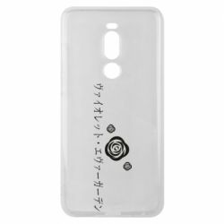 Чехол для Meizu Note 8 Violet Evergarden logo - PrintSalon