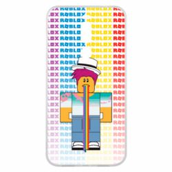 Чехол для Meizu X8 3D Roblox Rainbow - PrintSalon