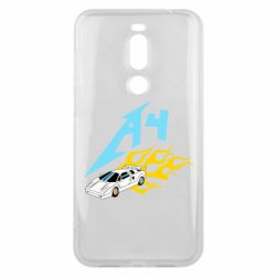 Чехол для Meizu X8 A4 Lamba And Fire - PrintSalon