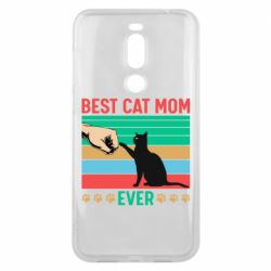 Чехол для Meizu X8 Best cat mom ever - PrintSalon