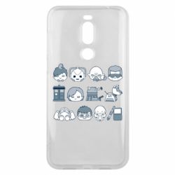 Чехол для Meizu X8 Doctor who icons - PrintSalon
