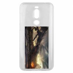 Чохол для Meizu X8 Дракон арт - PrintSalon