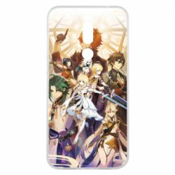 Чехол для Meizu X8 Genshin Impact Characters - PrintSalon
